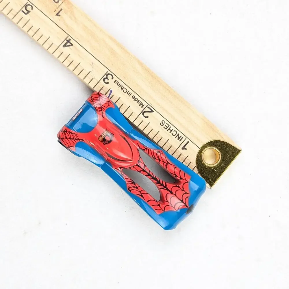 2004 Maisto Marvel Spider-Man Blue Red Die-Cast Toy Car Loose